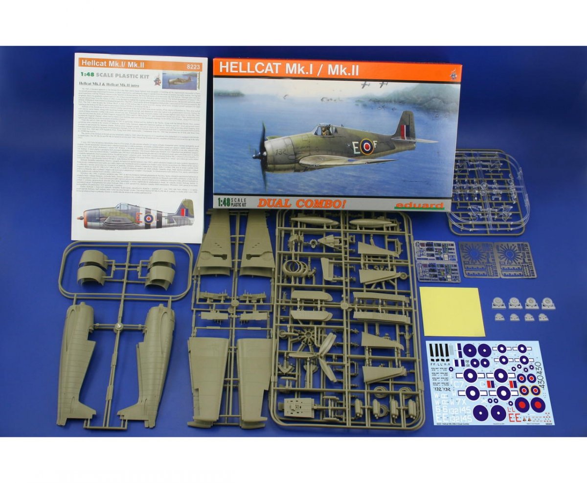 Eduard 8223 HELLCAT Mk. I/Mk. II DUAL COMBO 1/48 – imagen 2