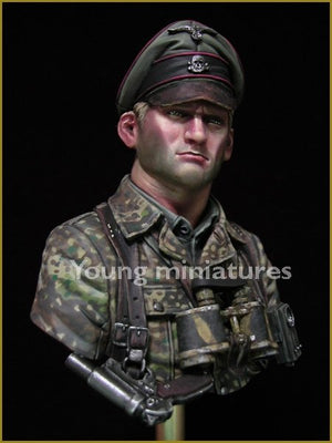 Young Miniatures YM1831 German Waffen SS Officer 1944 1/10 – imagen 8