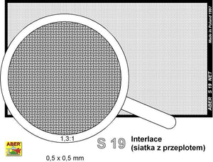 Aber S-19 Net with interlaced mesh 0,5 x 0,5 mm – Bild 2