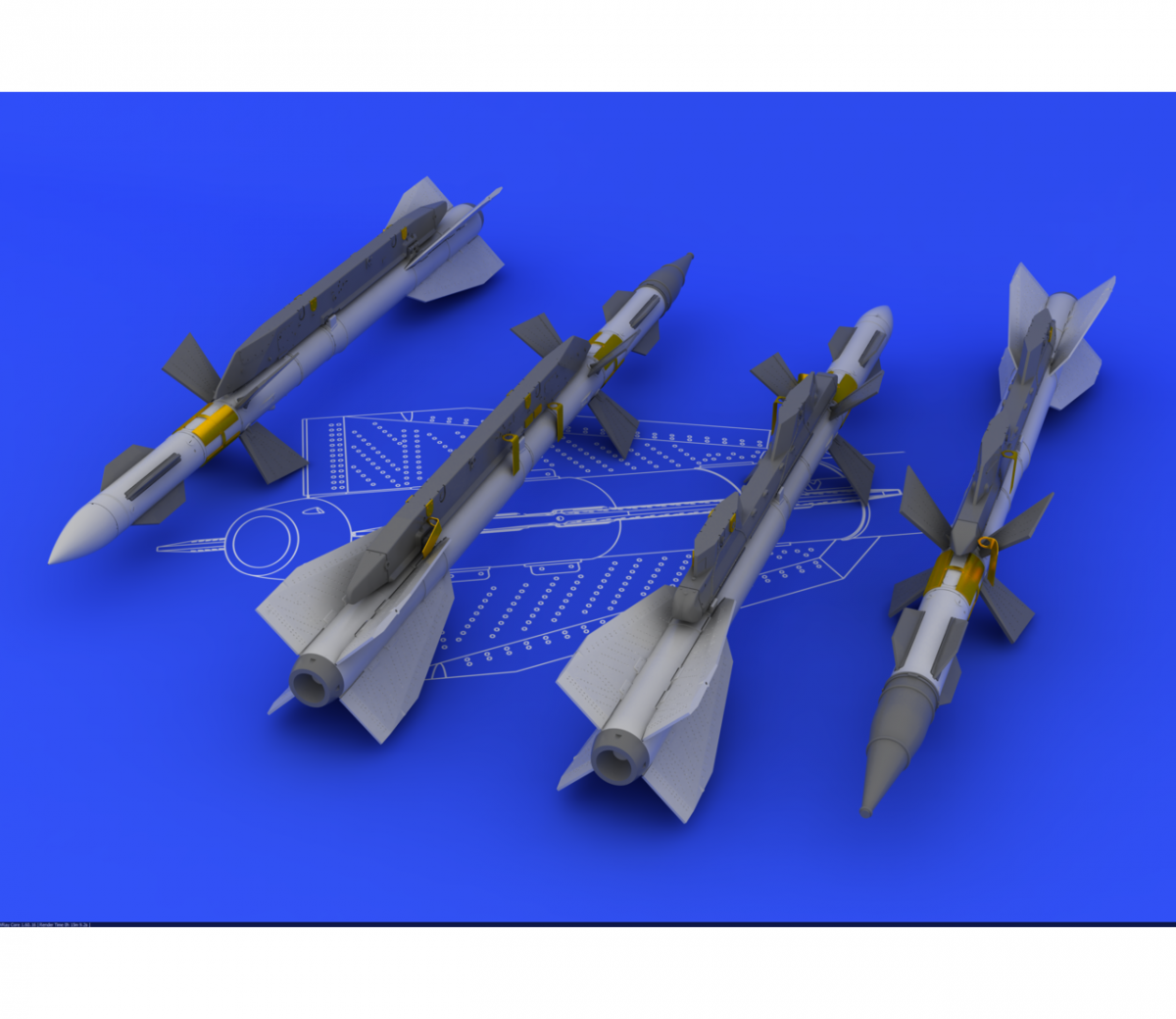 Eduard SIN64813 RUSSIAN MODERN AIRCRAFT MISSILES 1/48 – Bild 5