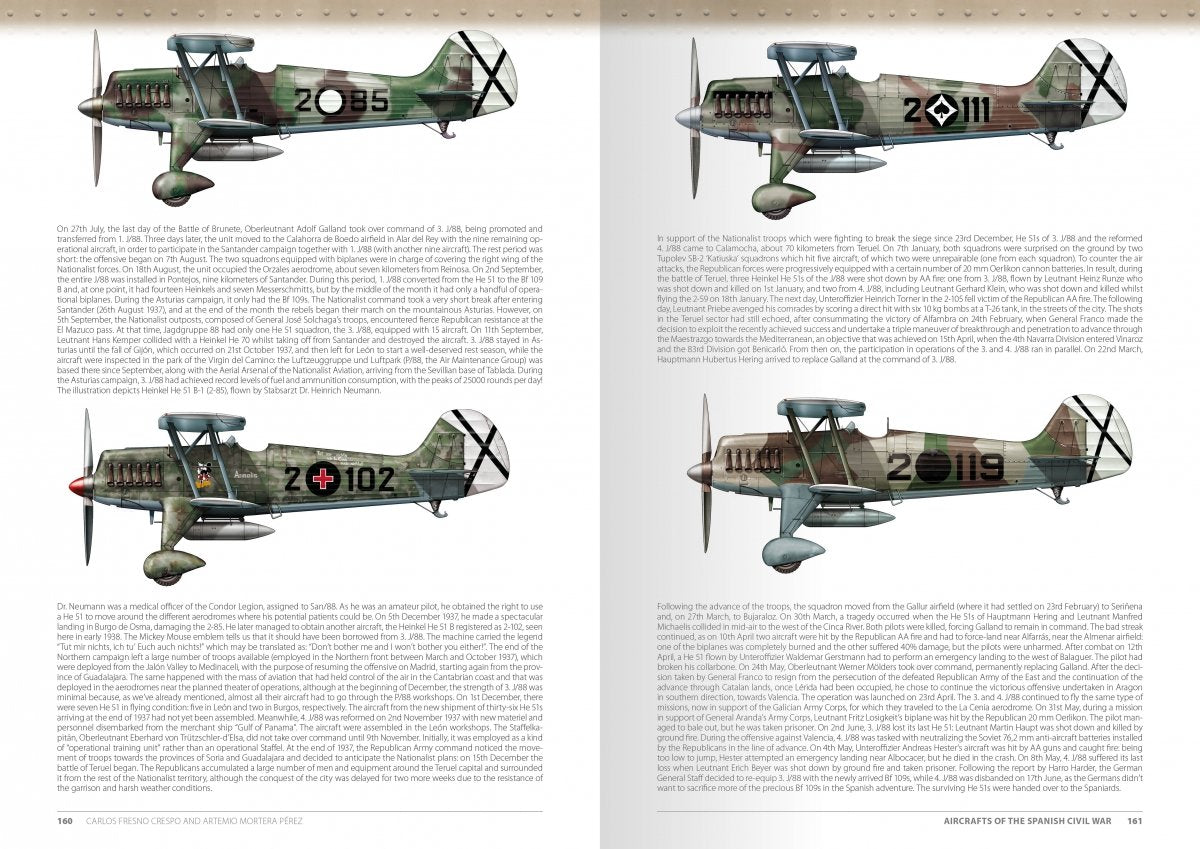 502 Abteilung ABT713 AIRCRAFT OF THE SPANISH CIVIL WAR 1936-1939 – Bild 9