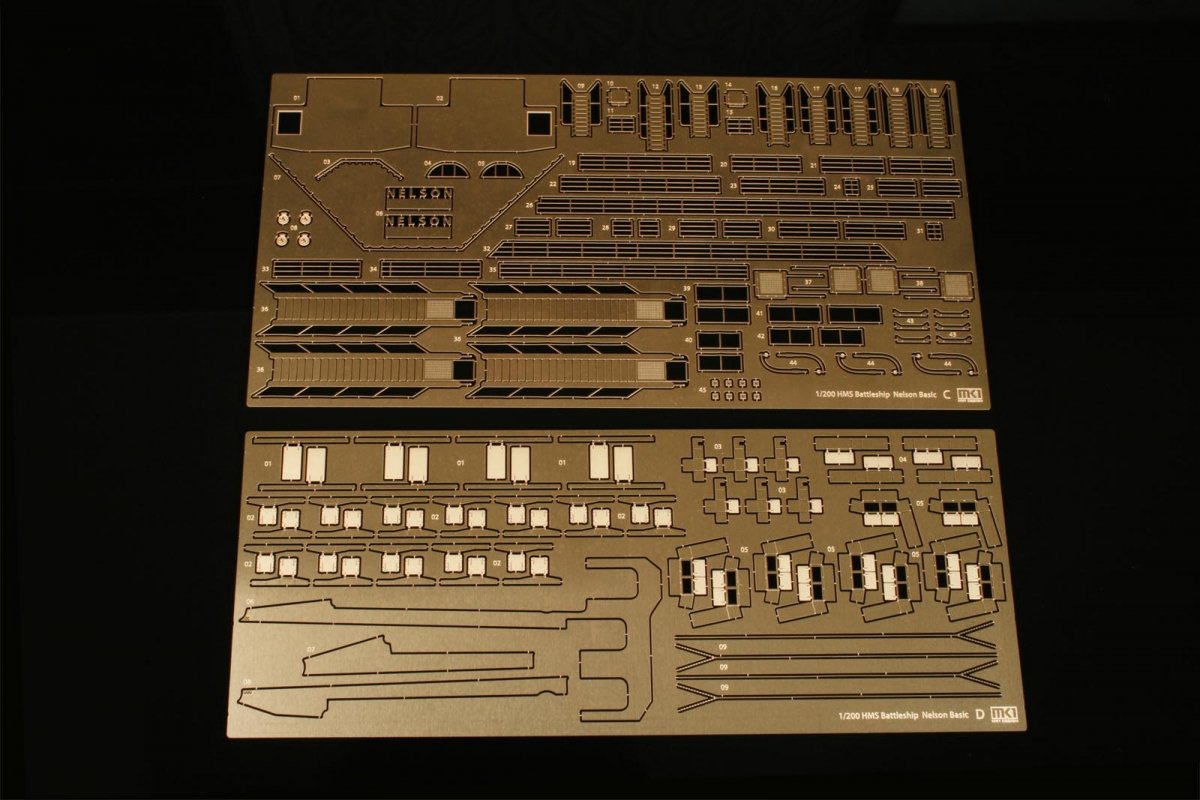 MK1 Design MD-20010 HMS Nelson DX Pack 1/200 – imagen 11