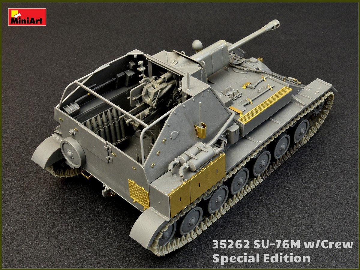MiniArt 35262 SU-76M w/Crew SPECIAL EDITION 1/35 – zdjęcie 4