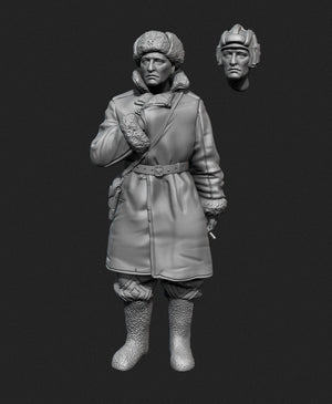 Panzer Art FI35-129 Soviet tank officer in sheepskin coat No.1 1/35 – imagen 5