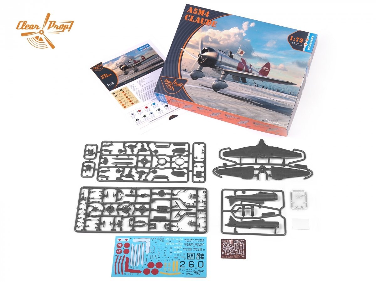 Propelle transparente ! CP72010 A5M4 Claude KIT AVANCÉ 1/72 – image 3