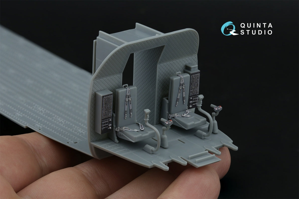 Quinta Studio QD48465 CH-47D 3D-Printed coloured Interior on decal paper (HobbyBoss) 1/48 – imagen 8