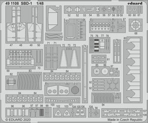 Eduard 491108 SBD-1 1/48 ACADEMY – imagen 2