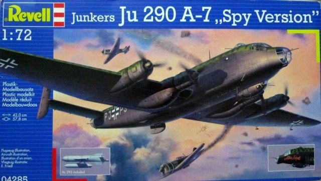 Revell 04285 Junkers Ju 290 A-7 Spy Version 1/72
