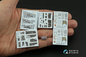 Quinta Studio QD+48342 F-4G late 3D-Printed &amp;amp; coloured Interior on decal paper (Meng) (with 3D-printed resin parts) 1/48 – imagen 4