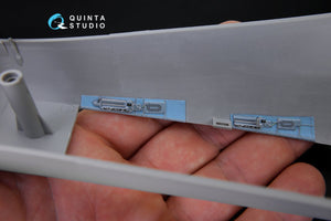 Quinta Studio QD32072 Su-27UB 3D-Printed &amp;amp; coloured Interior on decal paper (for Trumpeter kit) 1/32 – immagine 8