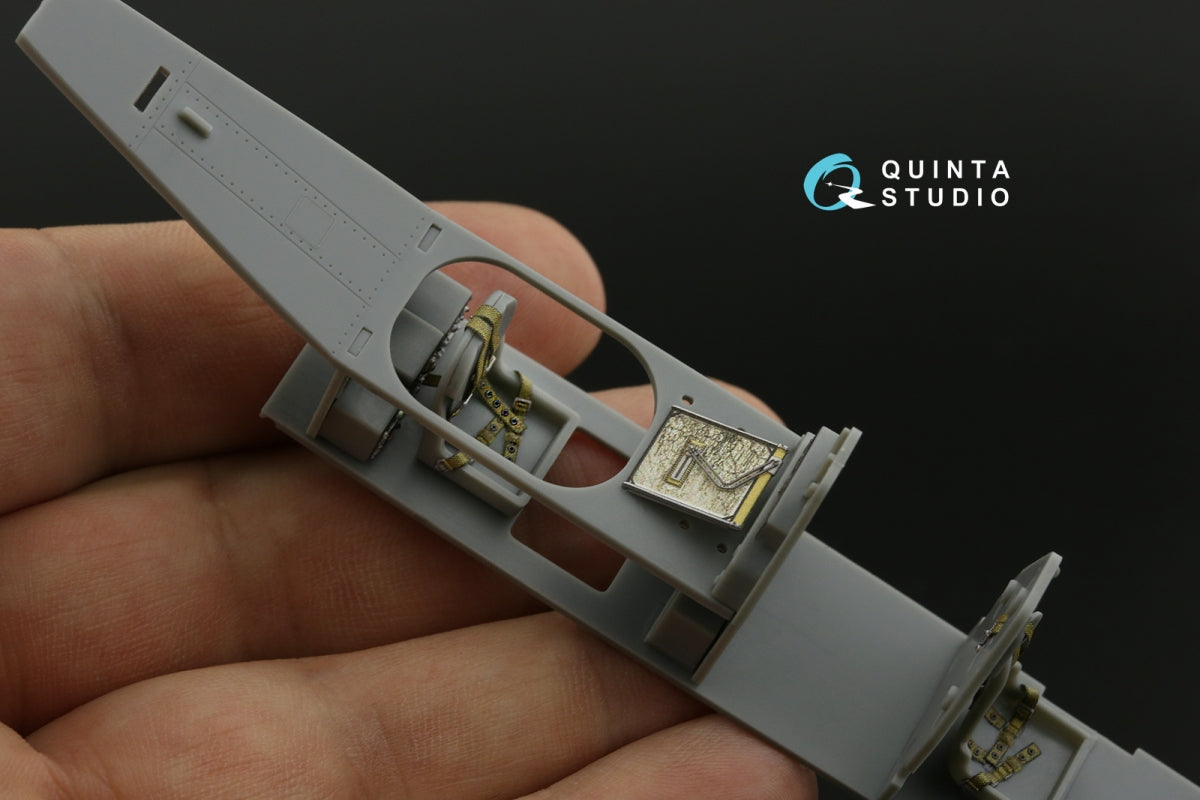 Quinta Studio QD48423 Fairey Fulmar Mk.I 3D-Printed &amp;amp; coloured Interior on decal paper (Trumpeter) 1/48 – immagine 13