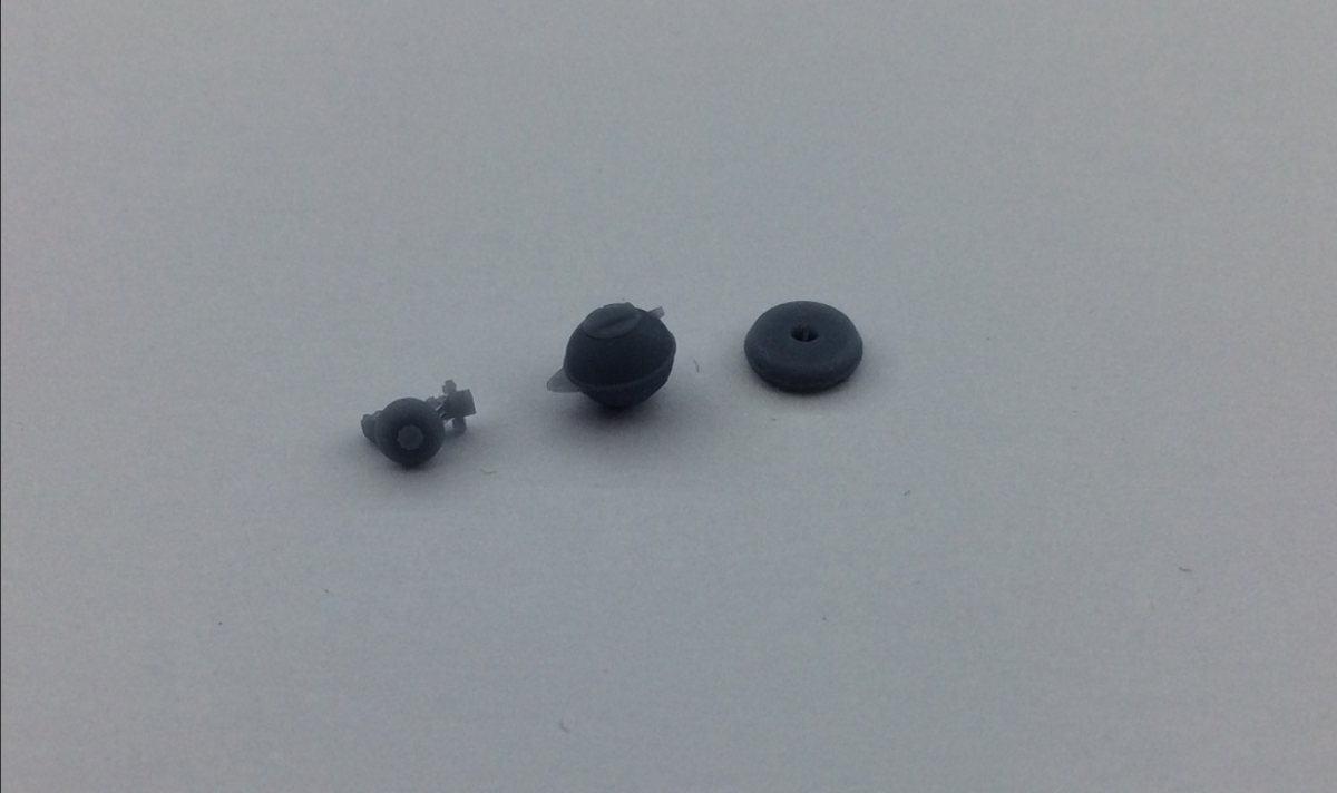 Yamamoto Model Parts YMPTUN18 Osprzęt silnika 1/24 – imagen 2
