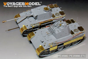 Voyager Model PE35998 WWII German FlaKPanzer V FlaKvierling 20mm MG 151/20 Basic For TAKOM 2105 1/35 – imagen 13
