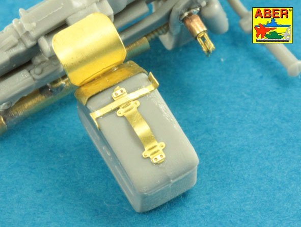 Aber 35L-118 Barrel for Russian 12,7mm heavy machine gun DShK, after WWII version (T-54/55; BTR-60APC) 1/35 – imagen 15