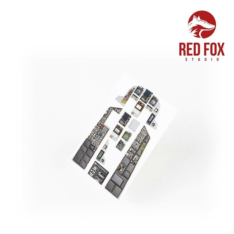 Red Fox Studio QS-48104 YF-23 Black Widow II (for Hobby Boss kit) 1/48 – zdjęcie 5