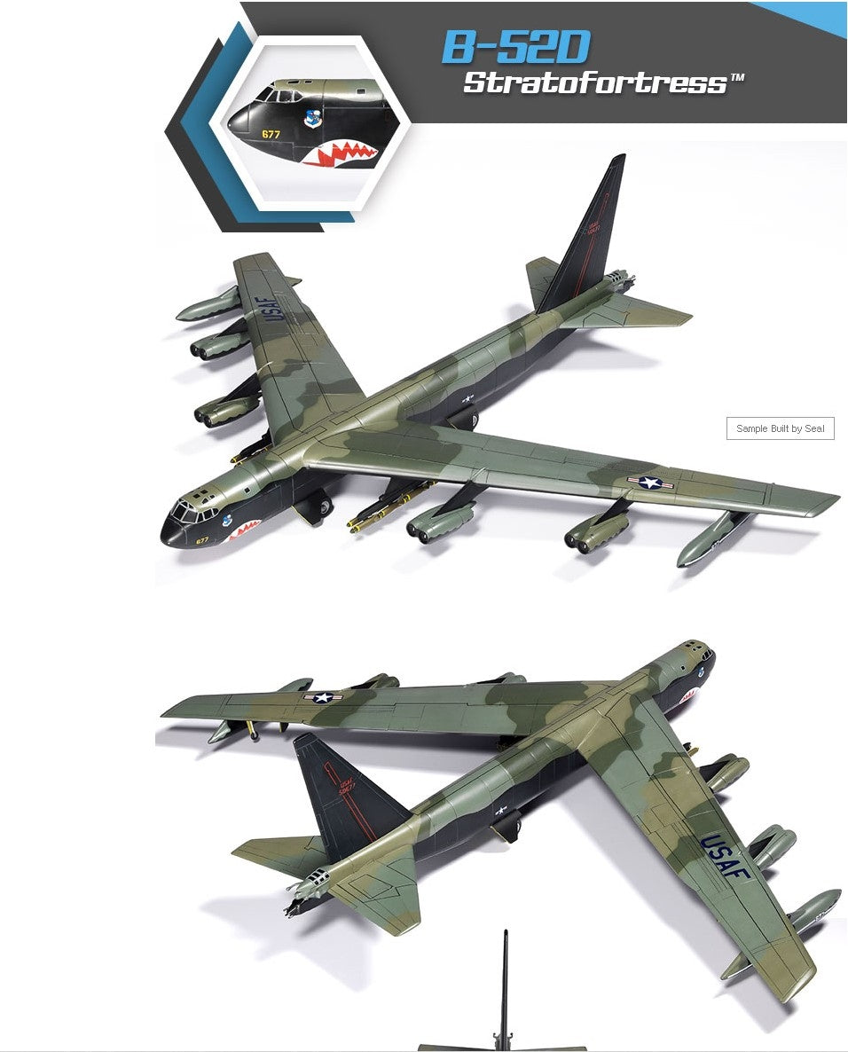Academy 12632 USAF B-52D Stratofortress 1/144 – imagen 3