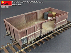 MiniArt 35296 RAILWAY GONDOLA 16,5-18t 1/35 – imagen 4