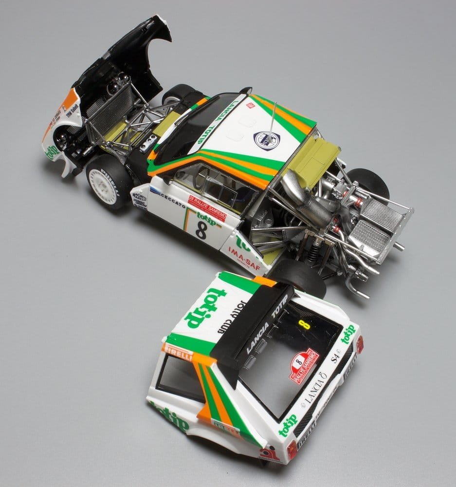 NuNu PN24005B Lancia Delta S4 &amp;#39;86 Sanremo Rally (Totip) + Monte Carlo 1/24 – imagen 6