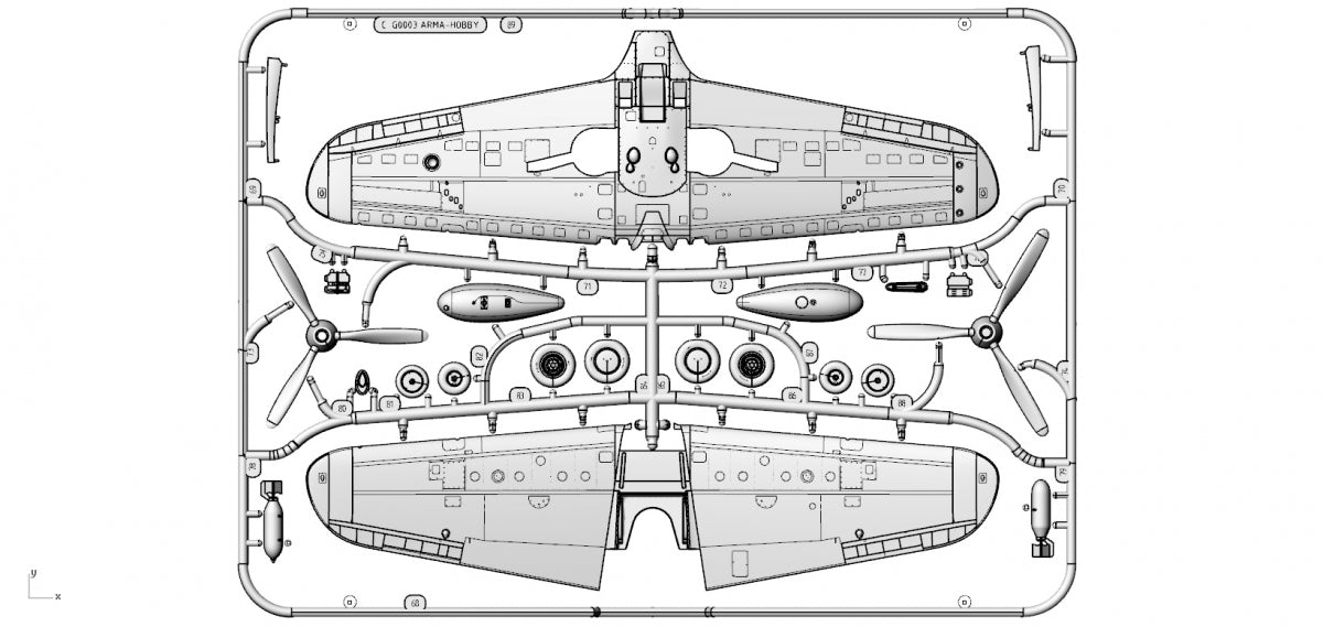 Arma Hobby 40010 P-39Q Airacobra 1/48 – imagen 10