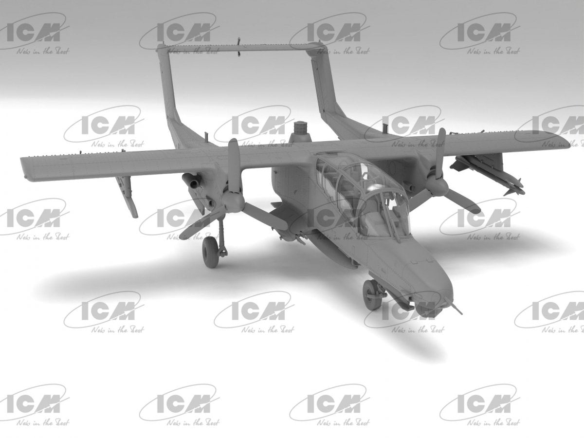 ICM 48302 Tempête du désert Avions américains OV-10A et OV-10D+, 1991, échelle 1/48 – image 4