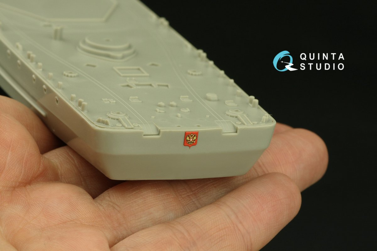 Quinta Studio QP135004 Stars and National emblems for Soviet/Russian warships 1/350 – immagine 5