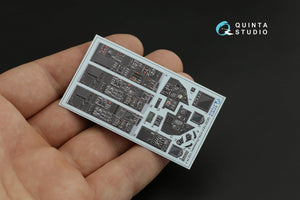 Quinta Studio QD32118 F-117A 3D-Printed &amp;amp; coloured Interior on decal paper (Trumpeter) 1/32 – zdjęcie 13