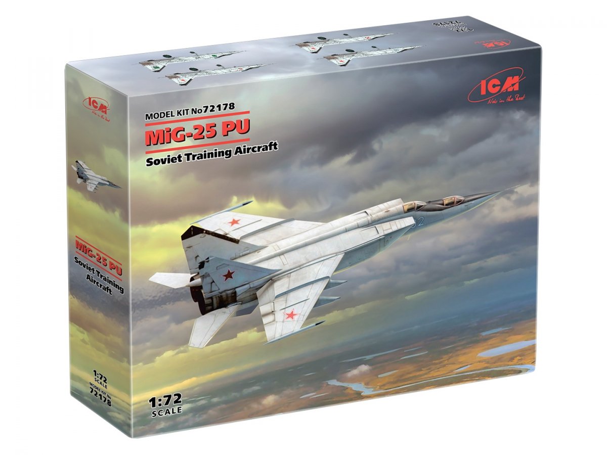 ICM 72178 MiG-25PU Soviet Training Aircraft 1/72 – Bild 2