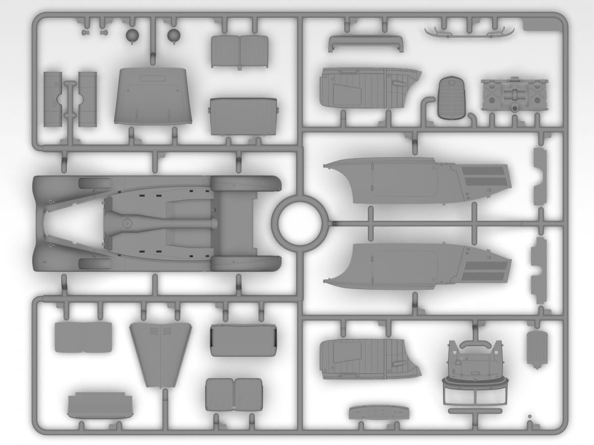 ICM 35543 Typ 320 (W142) Cabriolet B German Passenger Car 1/35 – imagen 2