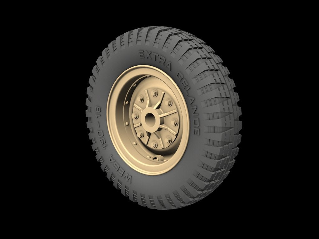 Panzer Art RE35-142 Drive wheels for Sd.Kfz 11 &amp;amp;251 (Gelande Pattern B) 1/35 – imagen 2