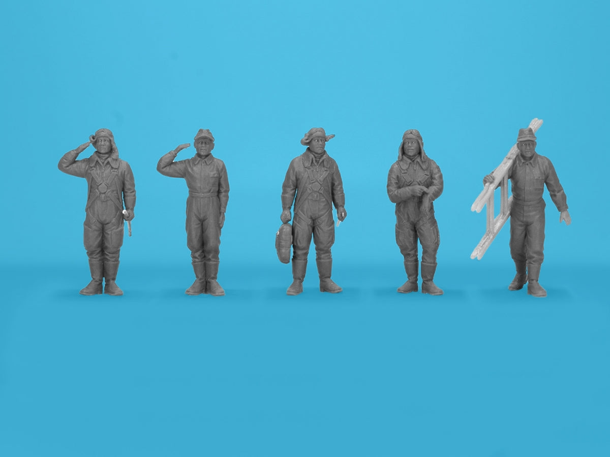 ICM 48053 Japanese pilots and Ground Personnel WWII 1/48 – zdjęcie 4