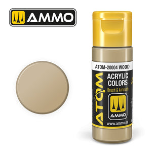 Ampo de Mig Jimenez 20004 ATOM COLOR Bois 20ml