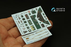 Quinta Studio QD32185 F4F-4 Wildcat 3D-Printed coloured Interior on decal paper (Trumpeter) 1/32 – imagen 5