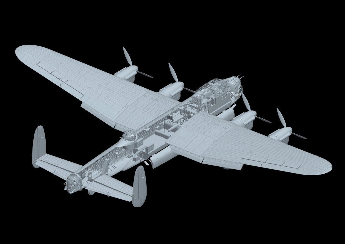 HK Models 01E038 Avro Lancaster B MK.l Special &amp;quot;Grand Slam&amp;quot; 1/32 – immagine 8