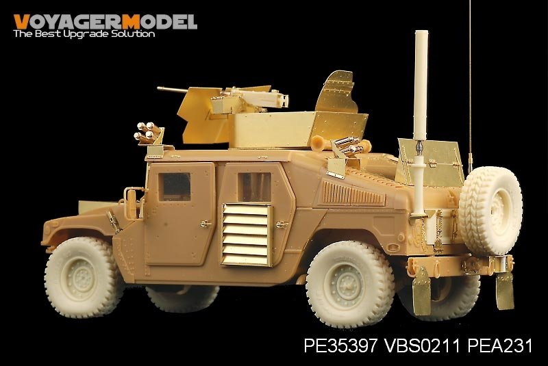 Voyager Model PE35397 Modern USMC HUMVEE M1114 w/CIP/smoke discharge for Bronco 35080 1/35 – imagen 23