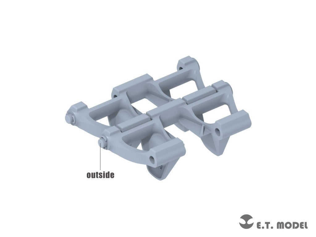 E.T. Model P35-400 WWII German Pz.Kpfw.I Workable Track (3D Printed) For DRAGON/HOBBYBOSS/TAKOM Kit 1/35 – imagen 3