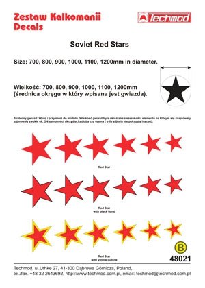 Techmod 48021 - Soviet Red Stars WWII 1/48 – imagen 2