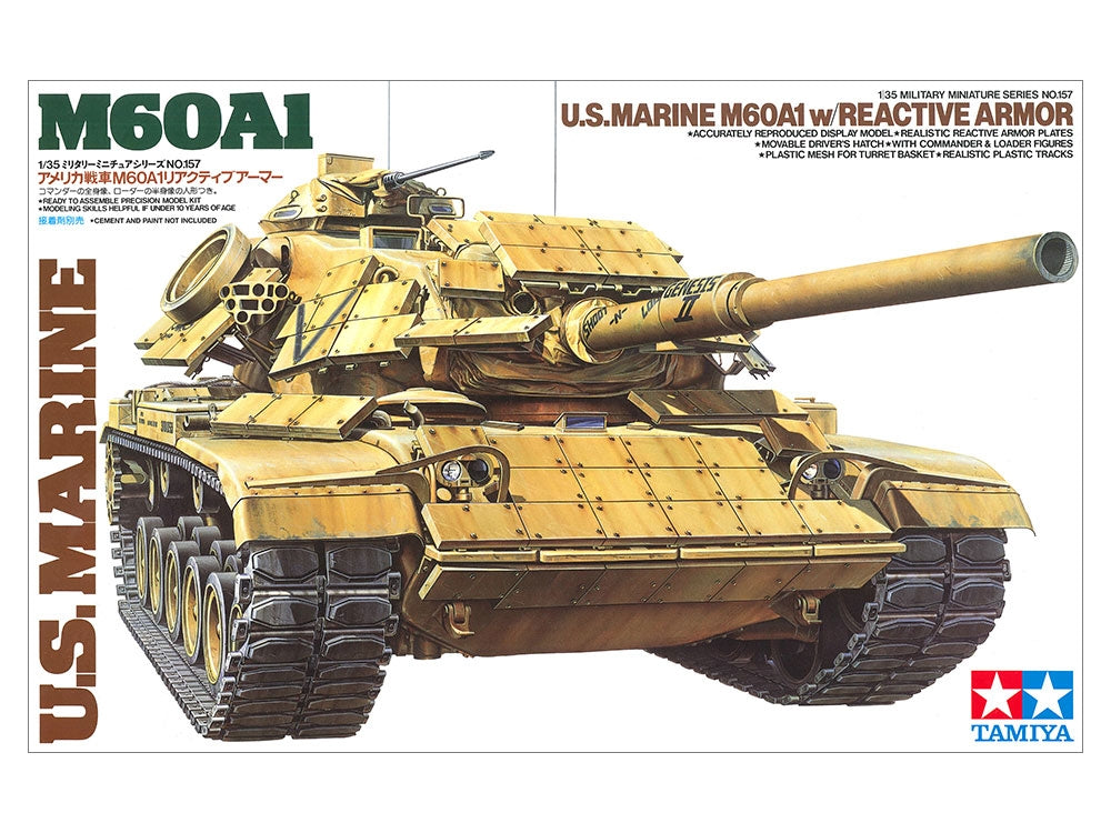 Tamiya 35157 US M60A1 w/Reactive Armor (1/35) – image 2