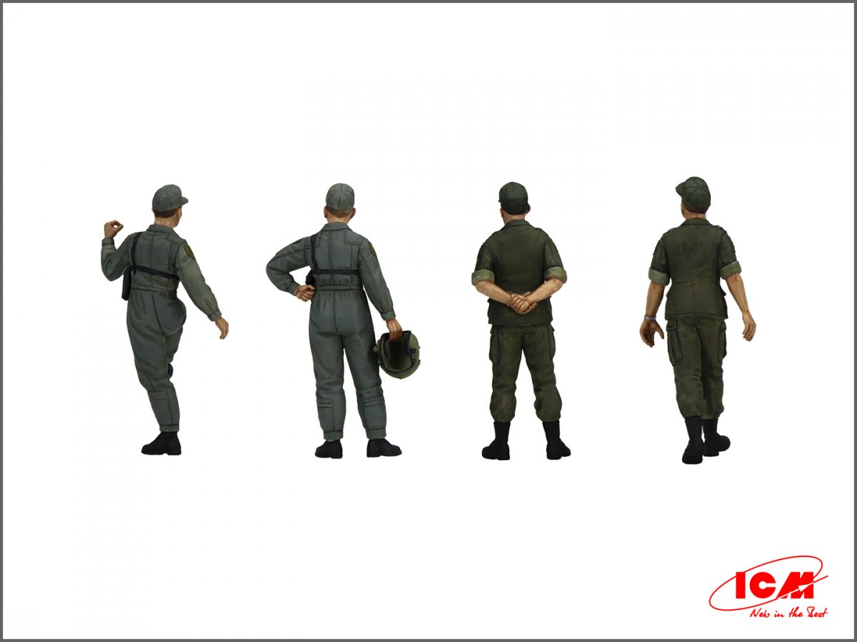 ICM 53101 US Helicopter Pilots (1960s-1970s) 1/35 – immagine 8