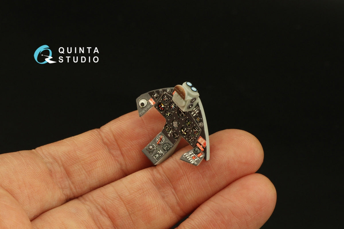 Quinta Studio QD32172 F8F-1 Bearcat 3D-Printed coloured Interior on decal paper (Trumpeter) 1/32 – imagen 11