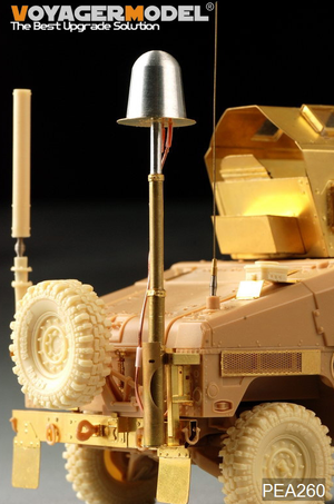 Voyager Model PEA260 Modern US HUMVEE ECM Antenna set TYPE2 (telescopic pole) (GP) 1/35 – imagen 4