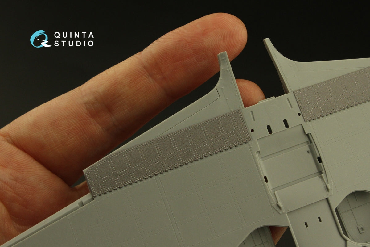 Quinta Studio QP48031 Yak-9T Flaps and panels (Zvezda) 1/48 – imagen 8
