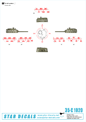 Star Decals 35-C1020 RMASG Shermans 1/35 – imagen 2