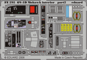 Eduard 49295 OV-1D interior 1/48 RODEN – imagen 2