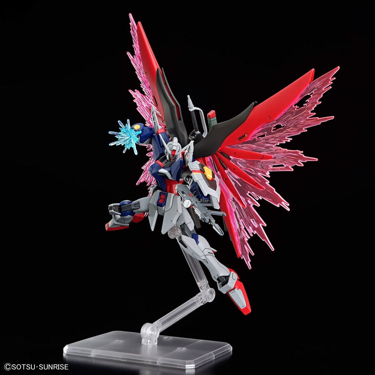 Bandai 67428 HGCE DESTINY GUNDAM Spec II &amp;amp; ZEUS SILHOUETTE 1/144 – Bild 12