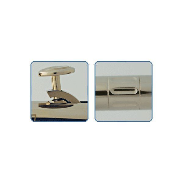Harder &amp;amp; Steenbeck 126103-0,2mm/0,4mm Aerograf EVOLUTION SILVERLINE 2in1 fPc (0,2mm i 0,4mm) – immagine 2