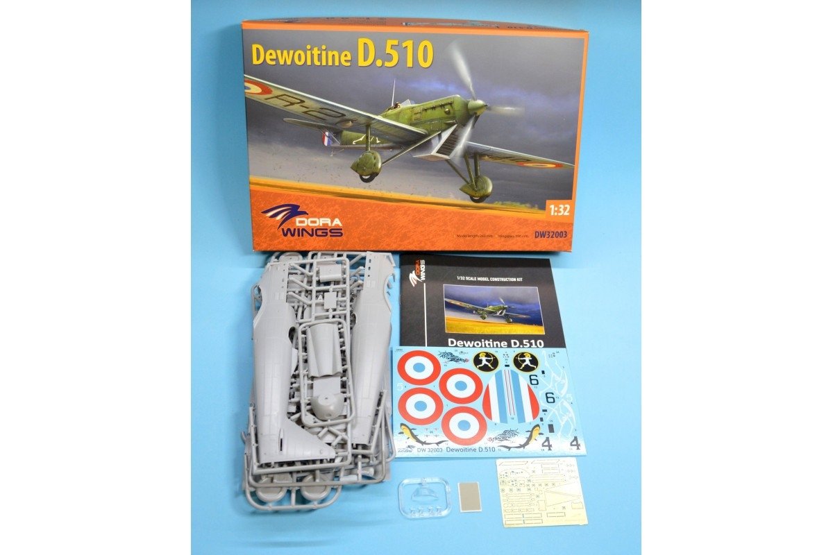 Dora Wings 32003 Dewoitine D.510 1/32 – zdjęcie 3