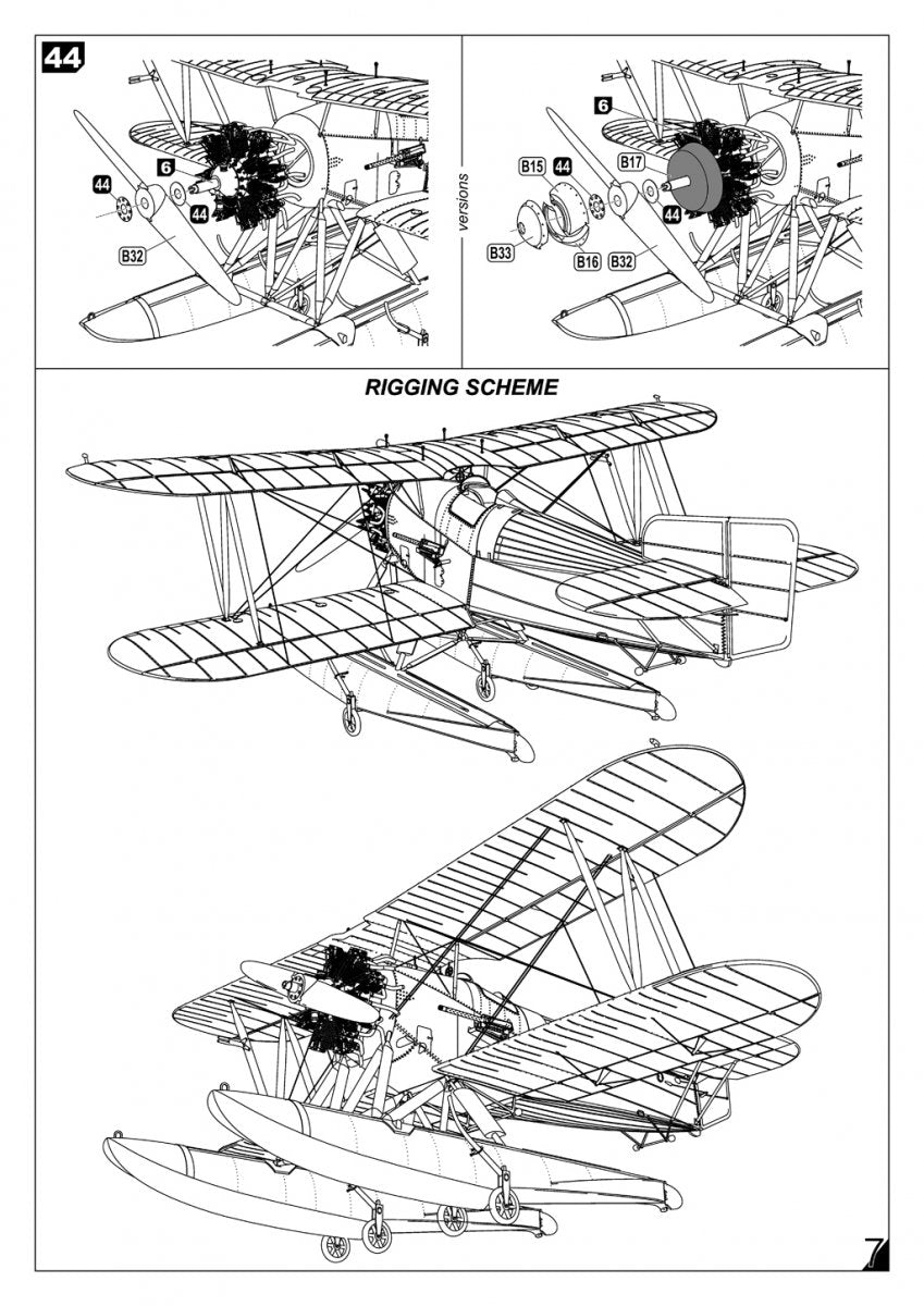 Armory Models 48004 Fairey Flycatcher British Interwar FAA Floatplane Fighter, Late (Metal) 1/48 – immagine 9