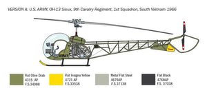 Italeri 2820 OH-13 Sioux 1/48  – image 4