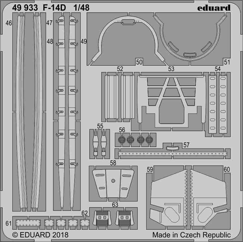 Eduard 49933 F-14D TAMIYA 1/48 – zdjęcie 2