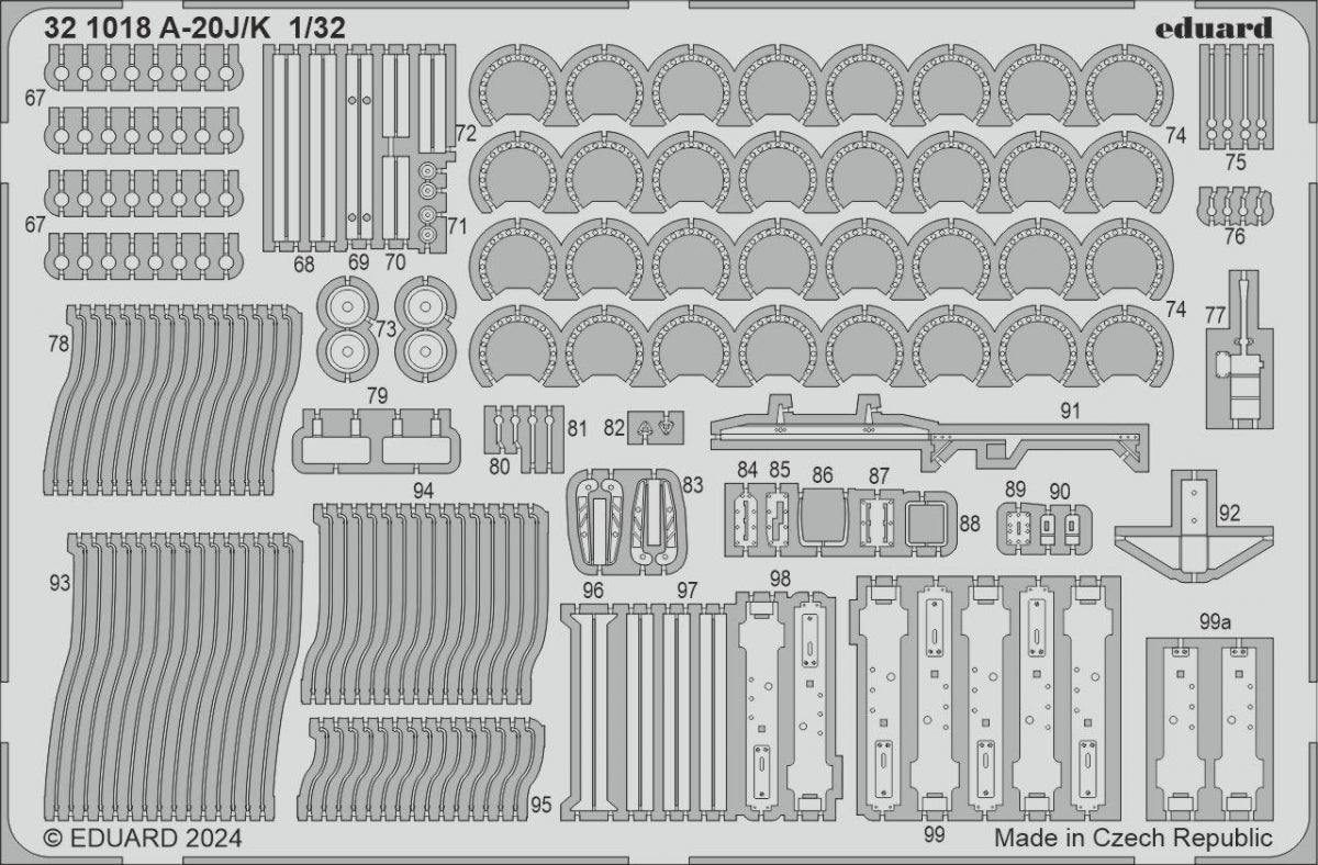 Eduard 321018 A-20J/ K HONG KONG MODELS 1/32 – Bild 2